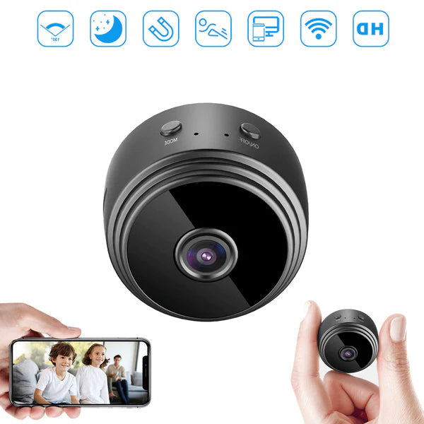 EyeGuard | Kompakte WiFi-Sicherheitskamera mit HD-Nachtsicht