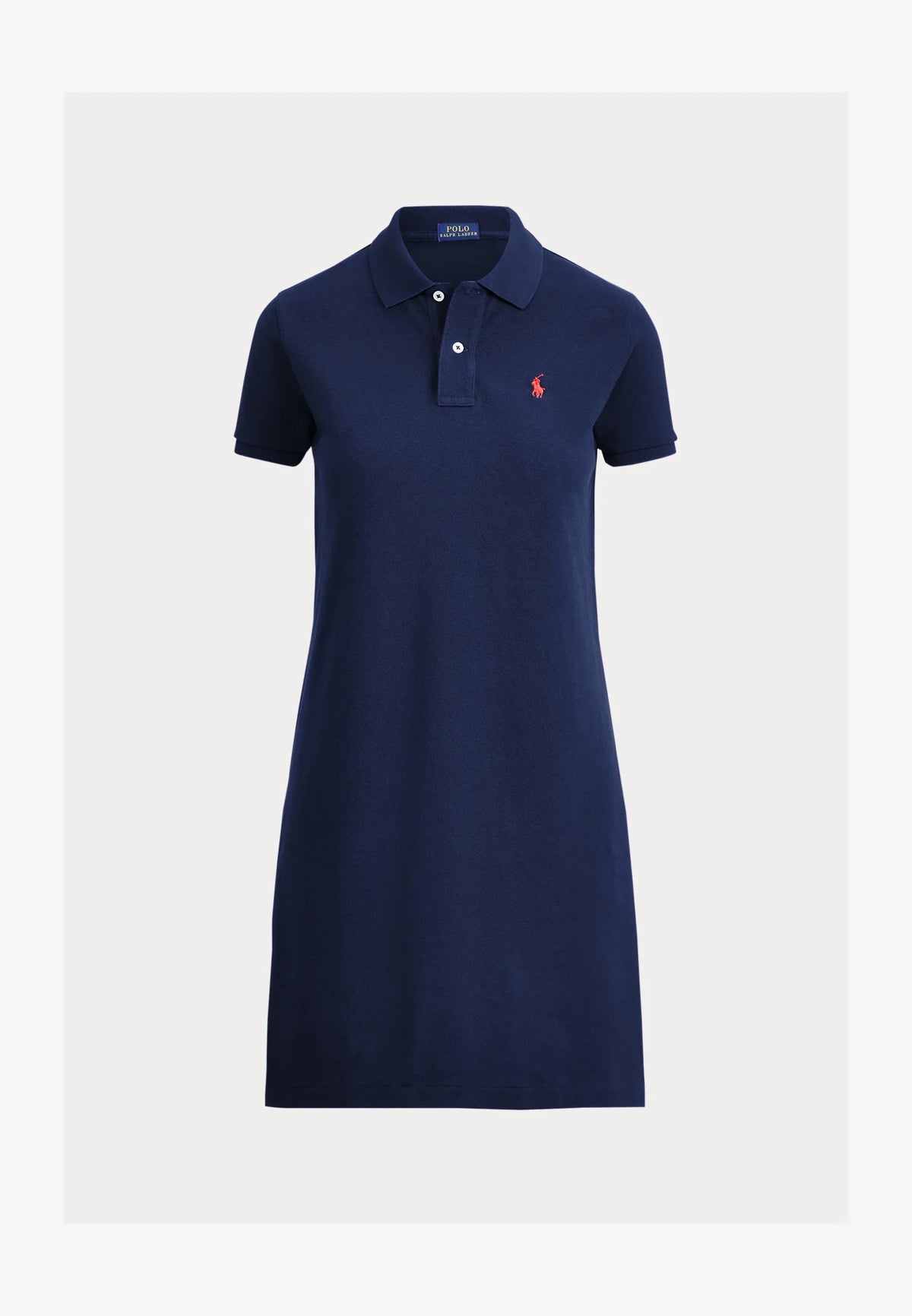 Ralph Lauren Cotton Mesh Polo Dress