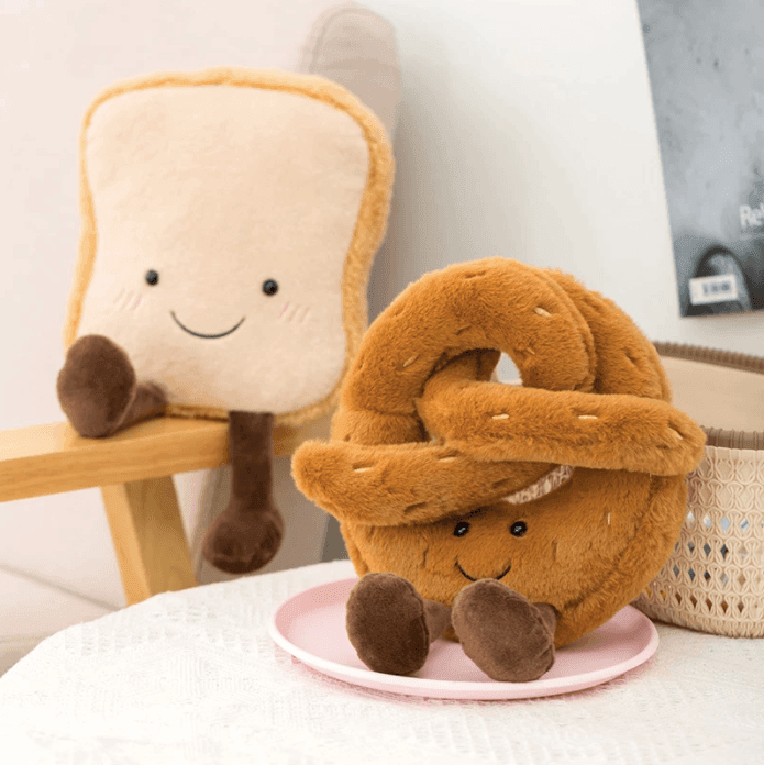 Croissant Plush Toy | Soft Food-Themed Cuddle Companion