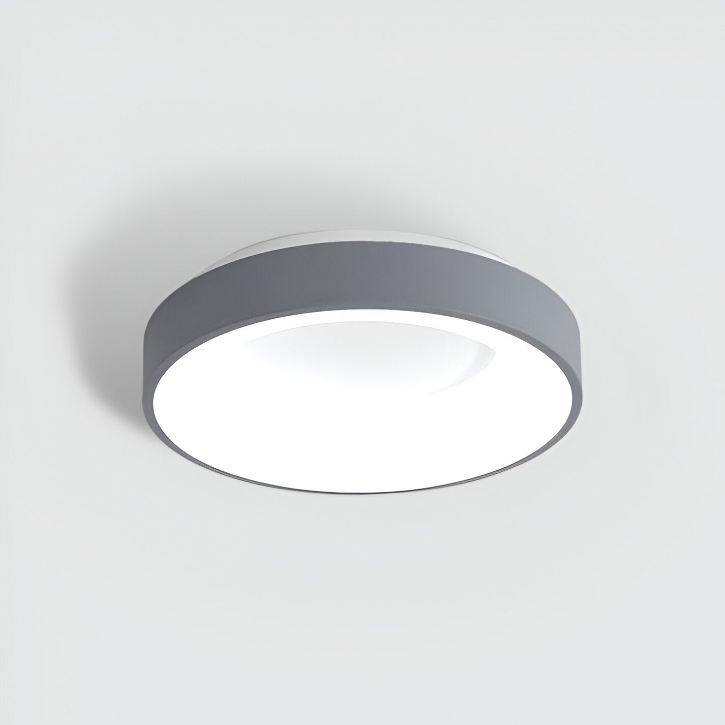 Nordische moderne runde LED-Deckenleuchte 1-flammig