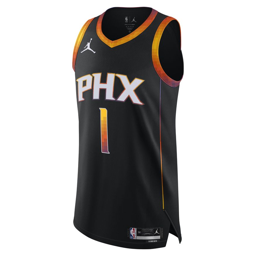 Jersey auténtico edición Statement Jordan de Devin Booker de los Phoenix Suns de la NBA