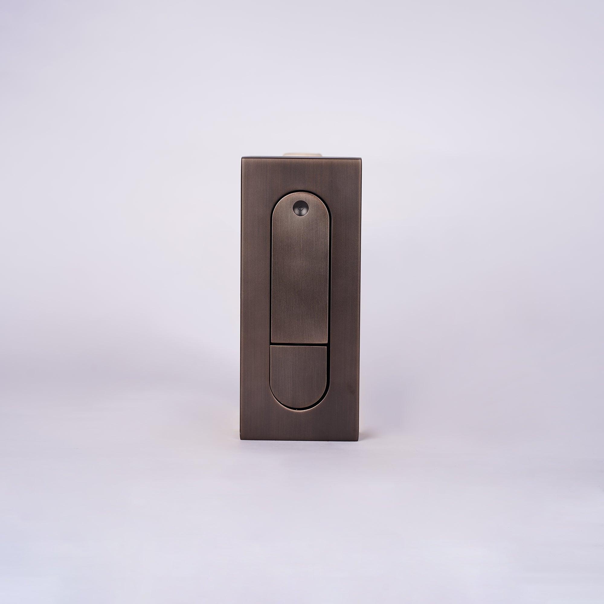 Aplique de pared LED rectangular empotrado ajustable moderno 1 luz