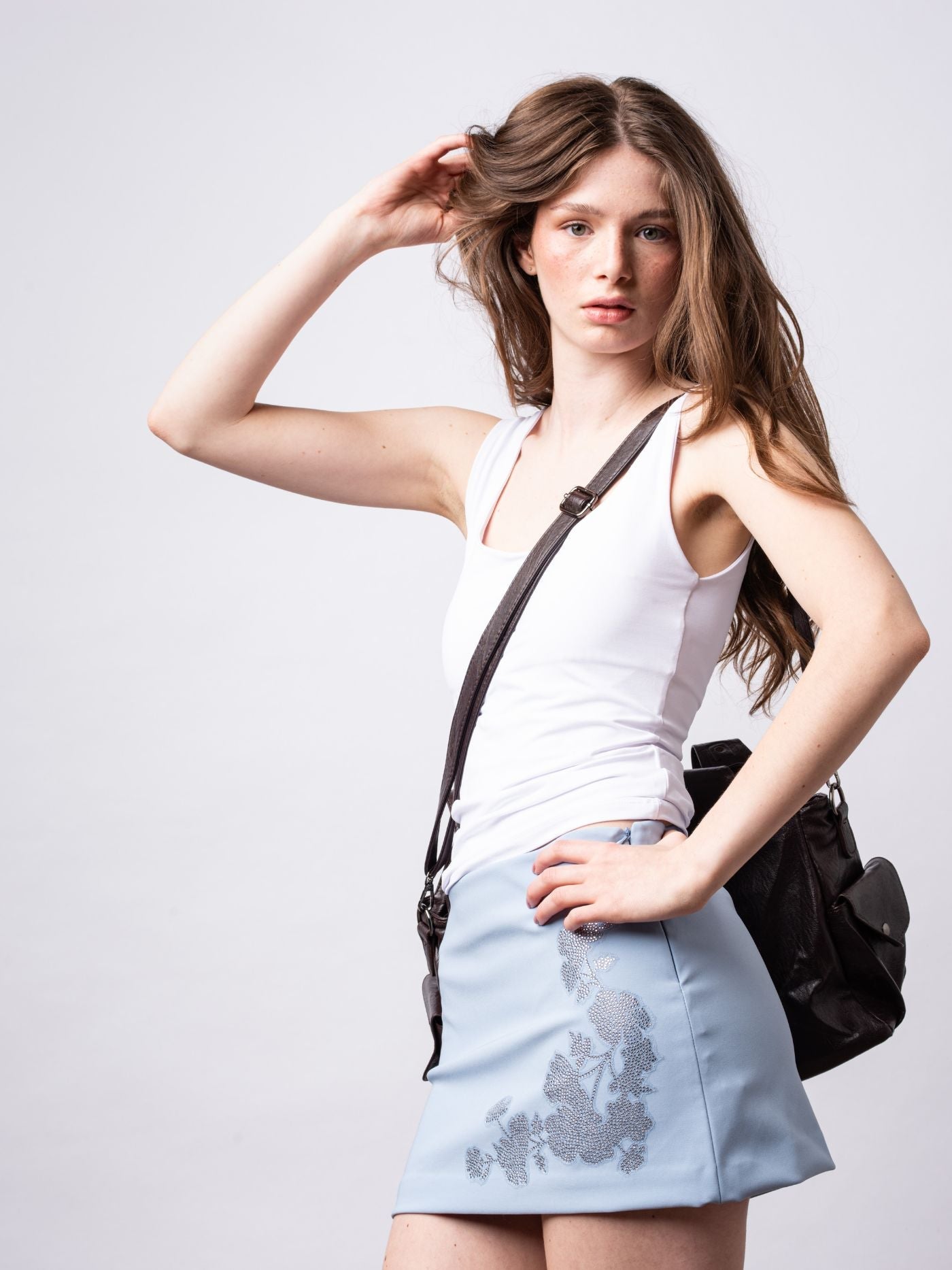 ELEGANCIA DIARIA | BOLSO TOTE DE CUERO NEGRO