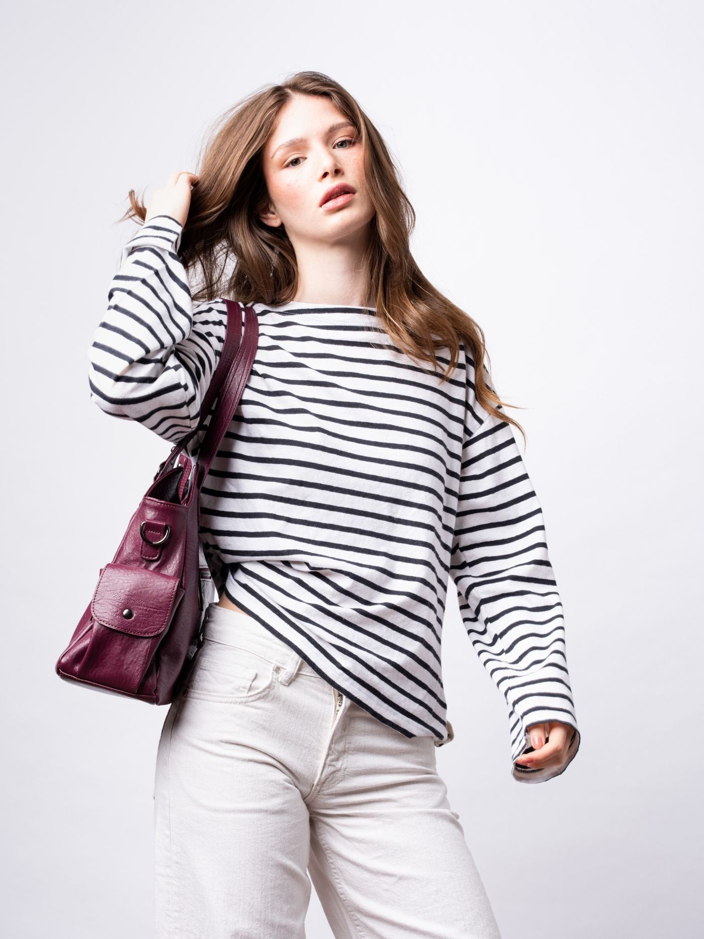 ELEGANCIA DIARIA | BOLSO TOTE DE CUERO NEGRO