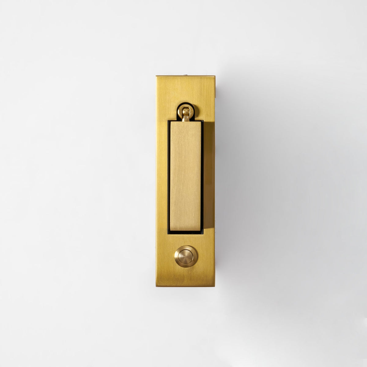 Aplique de pared moderno minimalista empotrado de aluminio con LED 1 luz