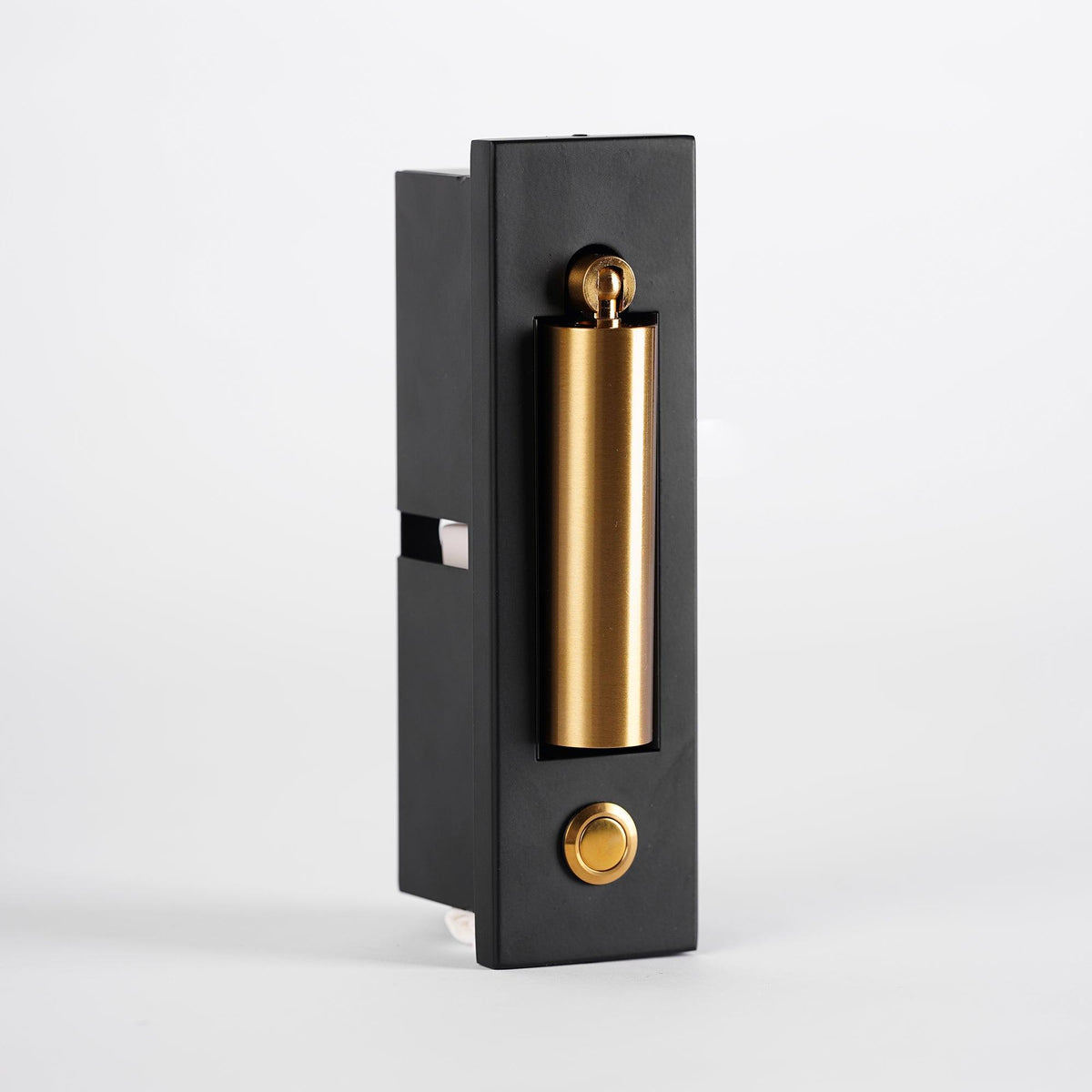 Aplique de pared moderno minimalista empotrado de aluminio con LED 1 luz