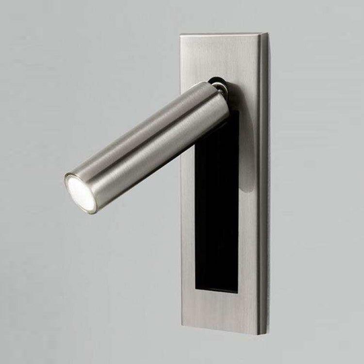 Aplique de pared moderno minimalista empotrado de aluminio con LED 1 luz