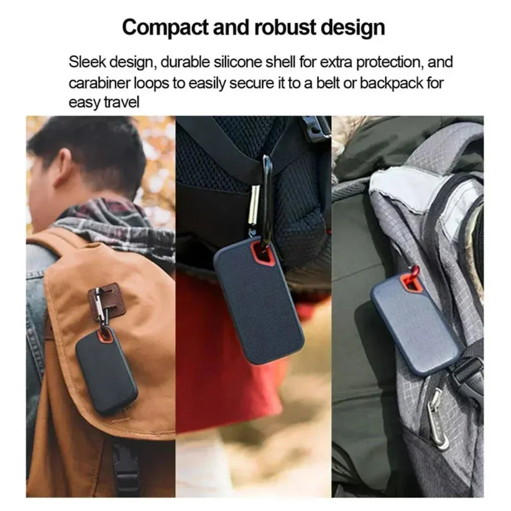 External Hard Drive Portable Metal High Speed Data Storage Drive
