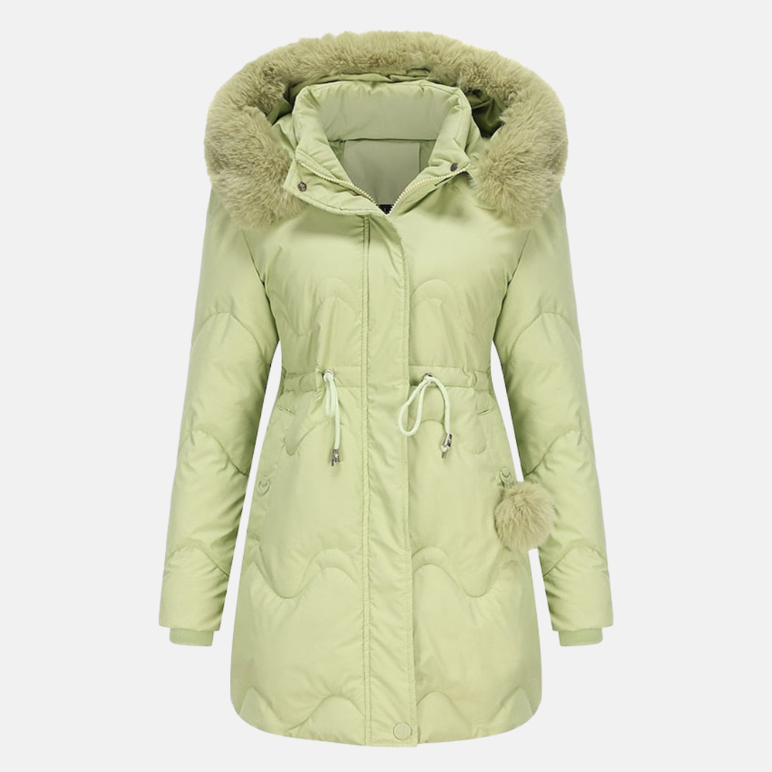 Dame parka jakke
