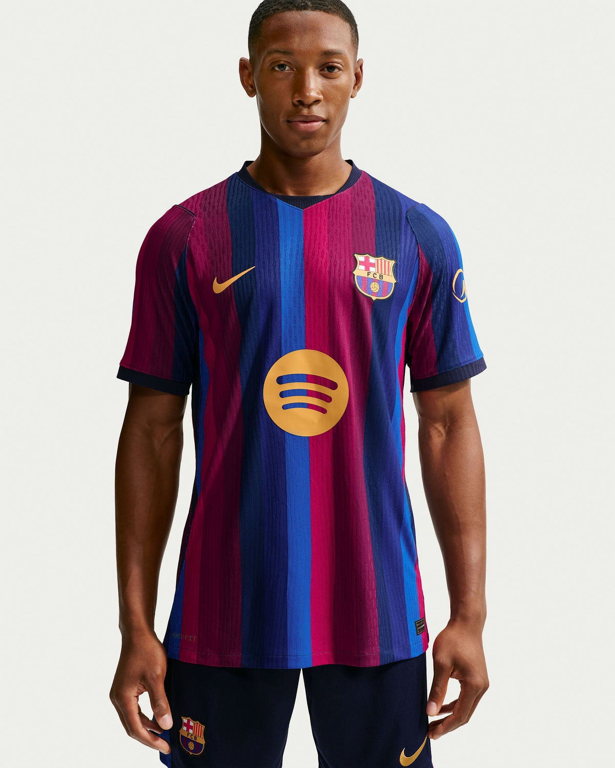 Barcelona 26/27 Home Jersey (Player Version) — Pedri 8 — Champions Patch