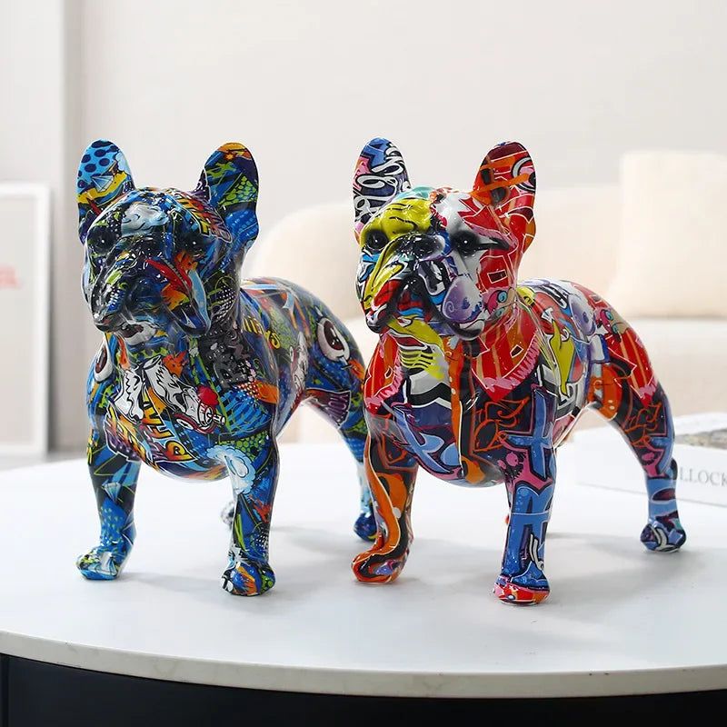 Dog Statue Decor | Artistic Home Accent