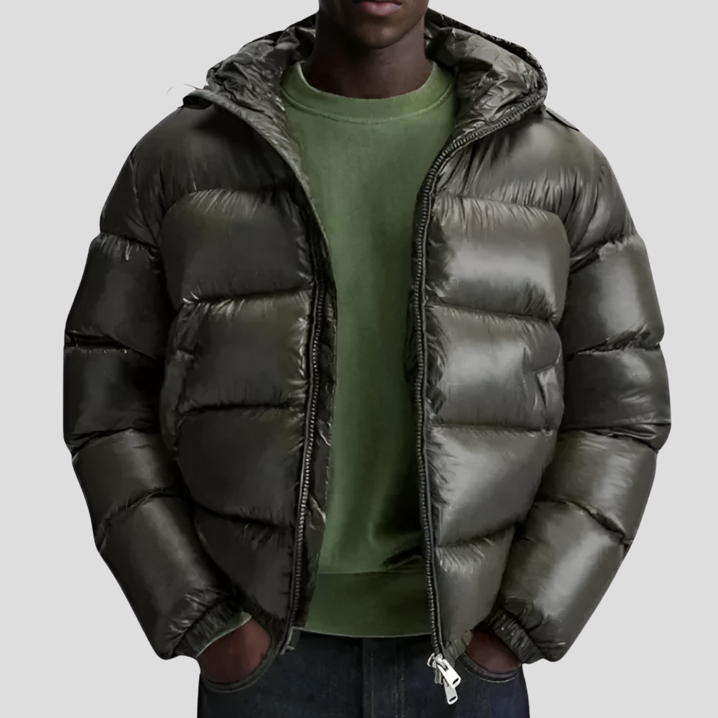 Chaqueta de invierno acolchada para hombre