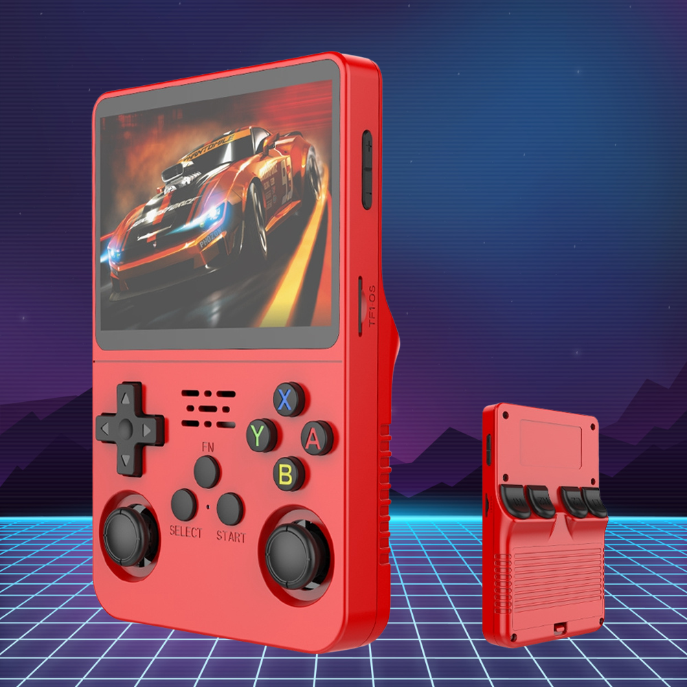 Handheld Gaming Console with 20,000 Pre-Loaded Classics, 3.5 IPS Display, 64GB/128GB Storage – Compact Game Console for Nostalgic Gaming