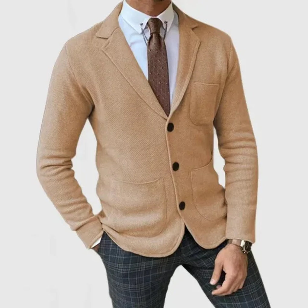 Blazer da uomo lavorato a maglia – Stile raffinato