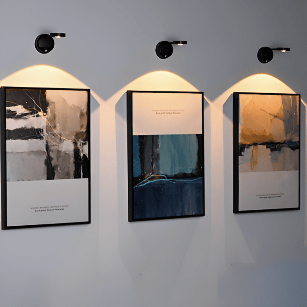 Lampada da parete wireless LED minimalista moderna con sensore di movimento 1 luce