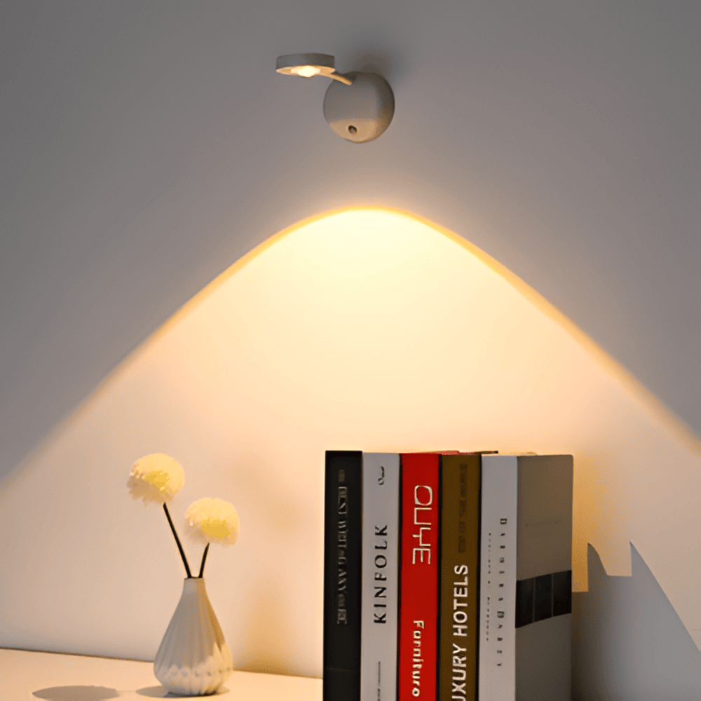 Lampada da parete wireless LED minimalista moderna con sensore di movimento 1 luce
