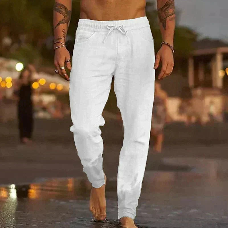 Orlando | Pantaloni casual di lino