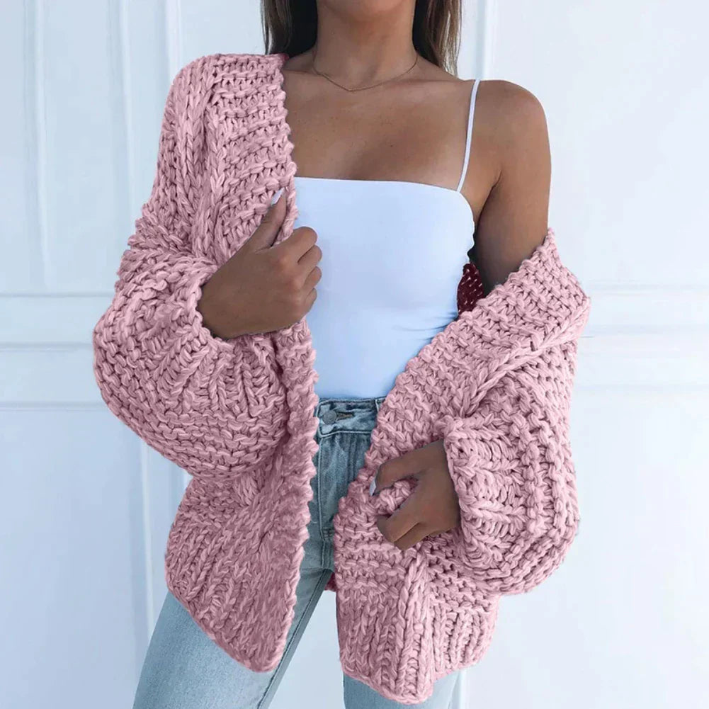 Puili | Grob gestrickter Cardigan
