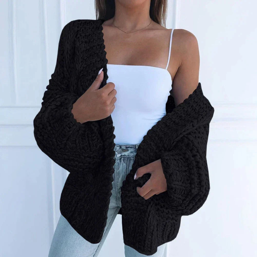 Puili | Grob gestrickter Cardigan