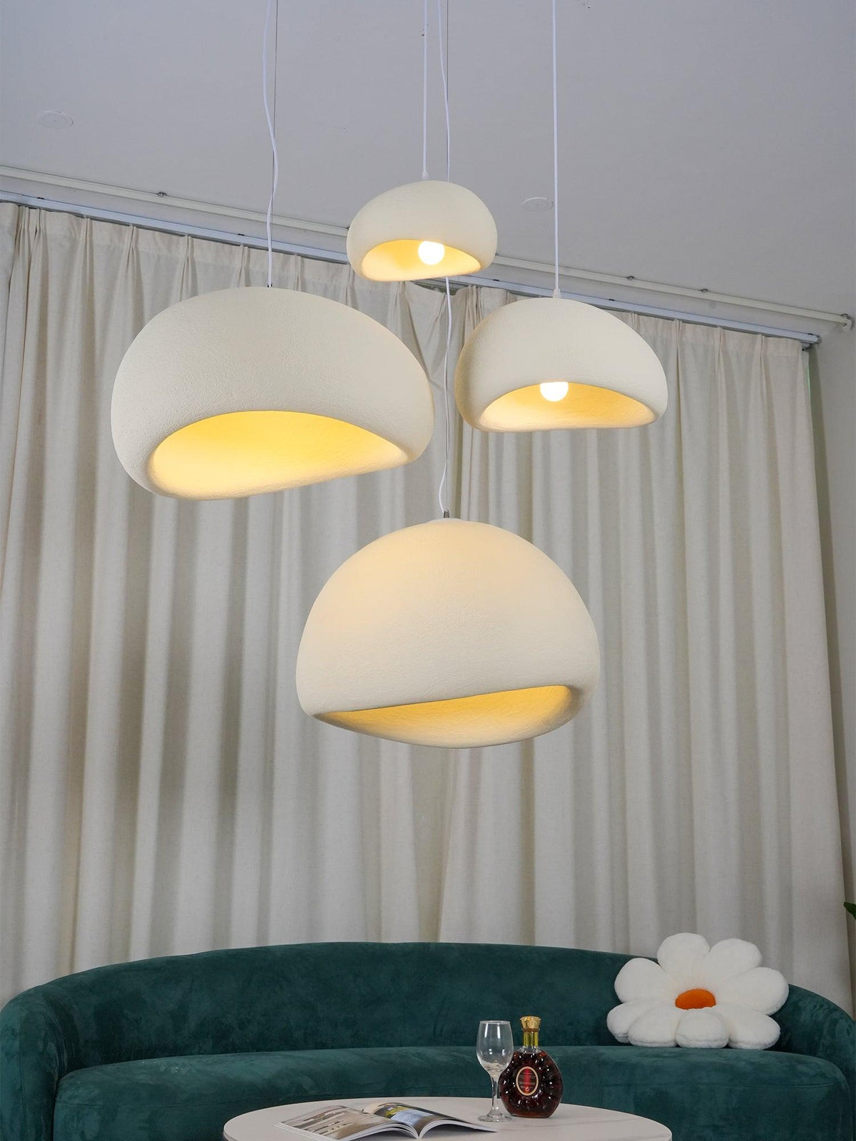 Lampadario moderno minimalista a cupola con LED a 1 luce