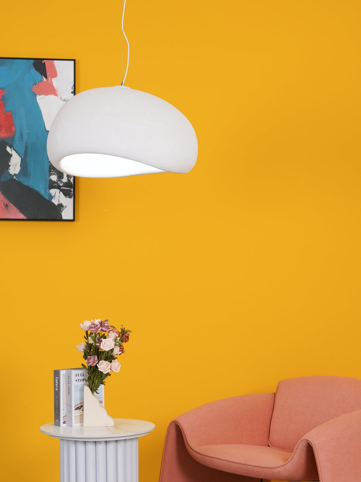 Lampadario moderno minimalista a cupola con LED a 1 luce