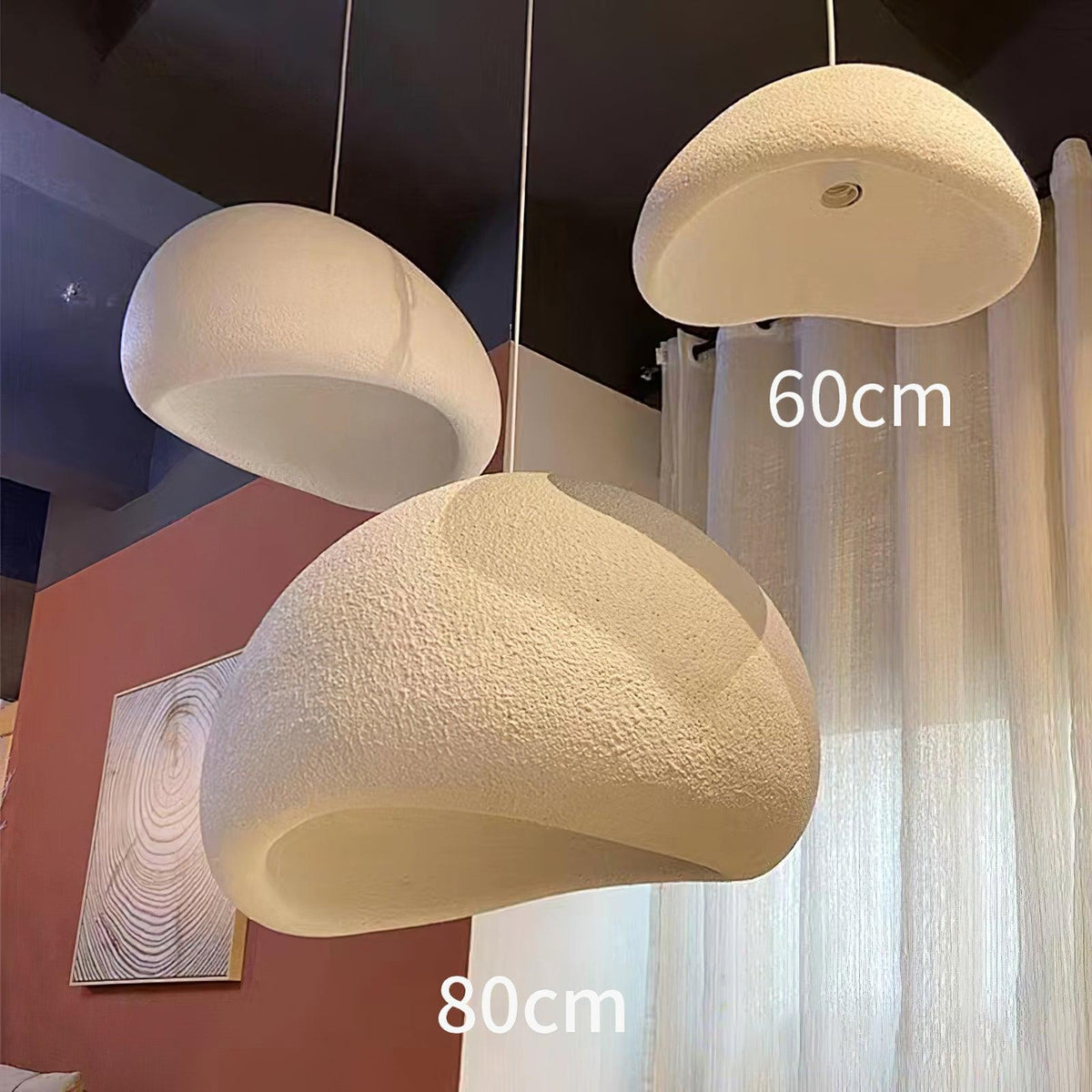 Lampadario moderno minimalista a cupola con LED a 1 luce