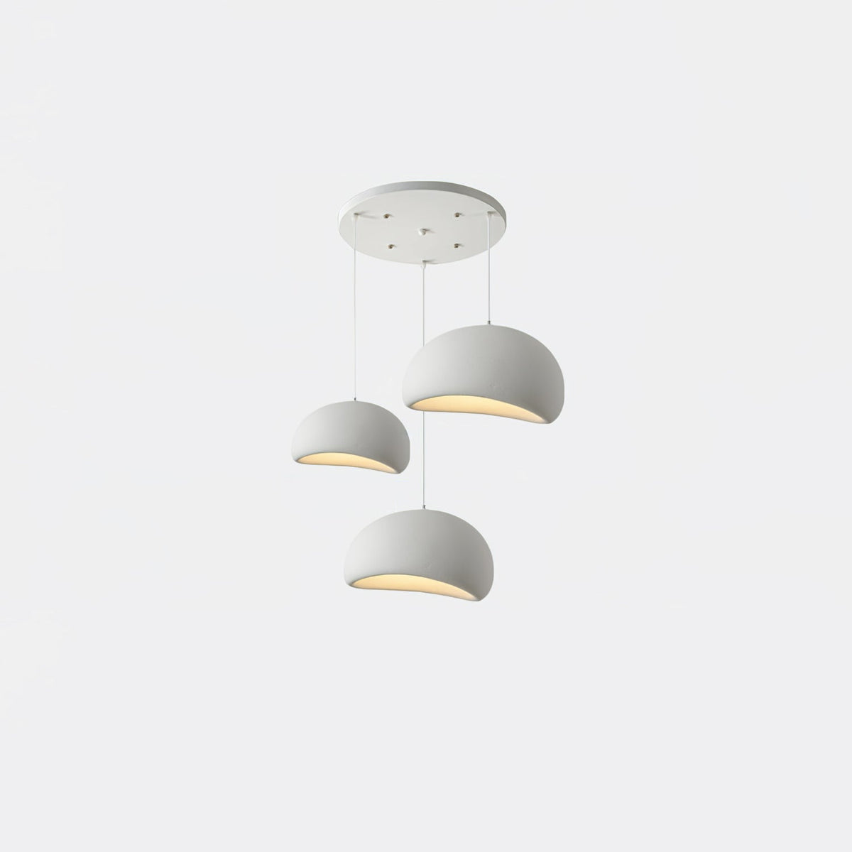 Lampadario moderno minimalista a cupola con LED a 1 luce