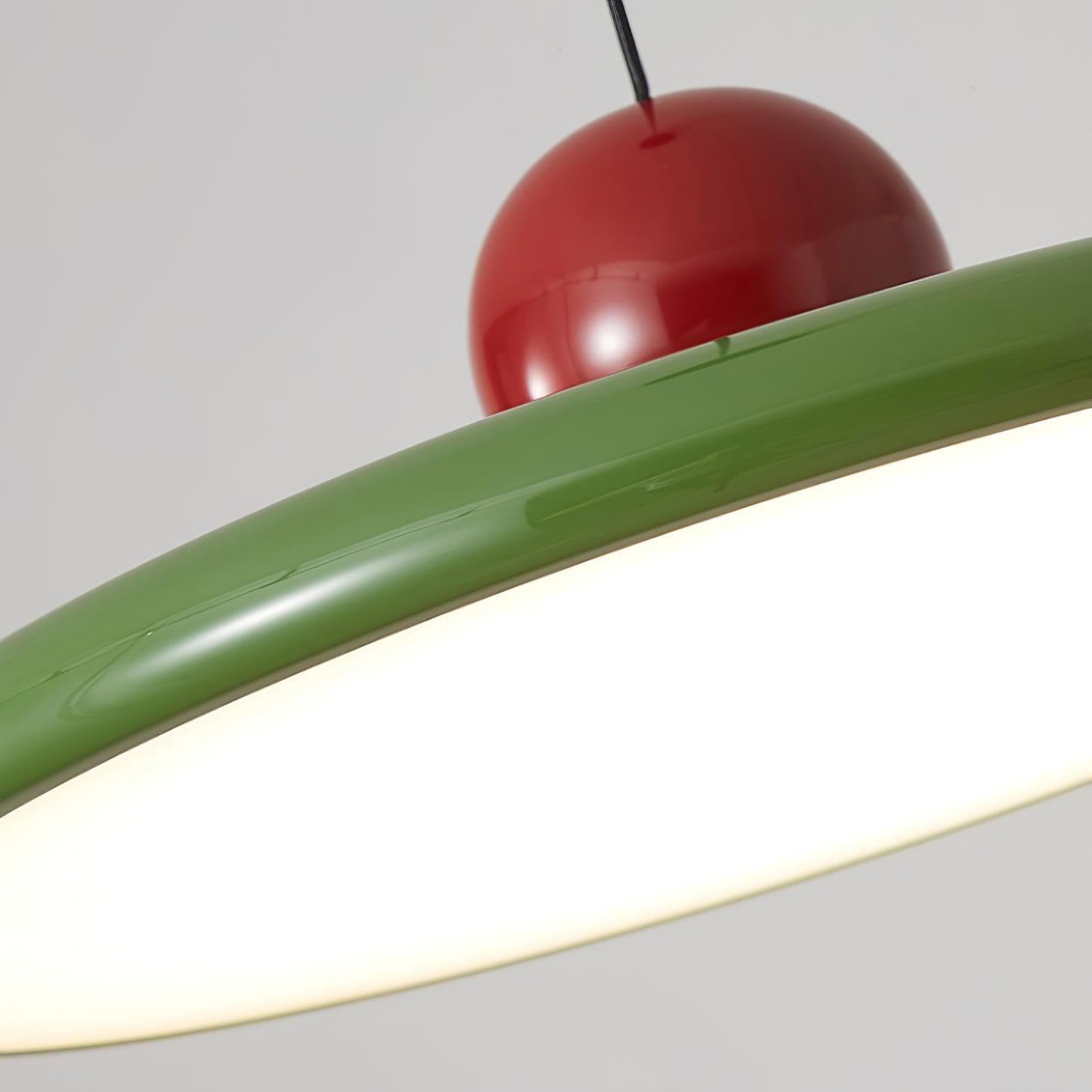 Moderner Scheiben-LED-Steck-Pendelleuchter 1-Flammig