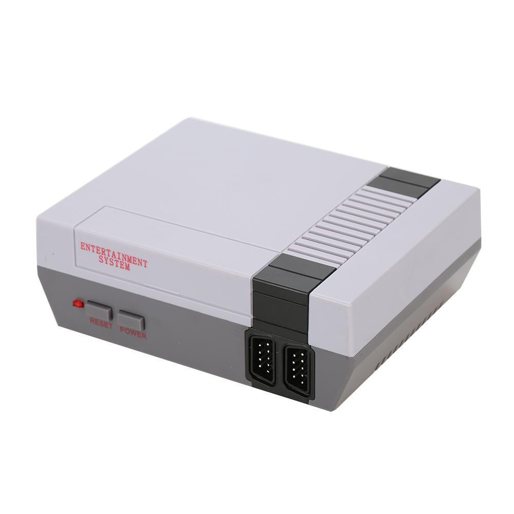 Retro mini TV-spilkonsol med indbyggede 620/600/500 klassiske spil + dobbelt gamepad kontrol HDMI/AV 8-bit retro videospilkonsol