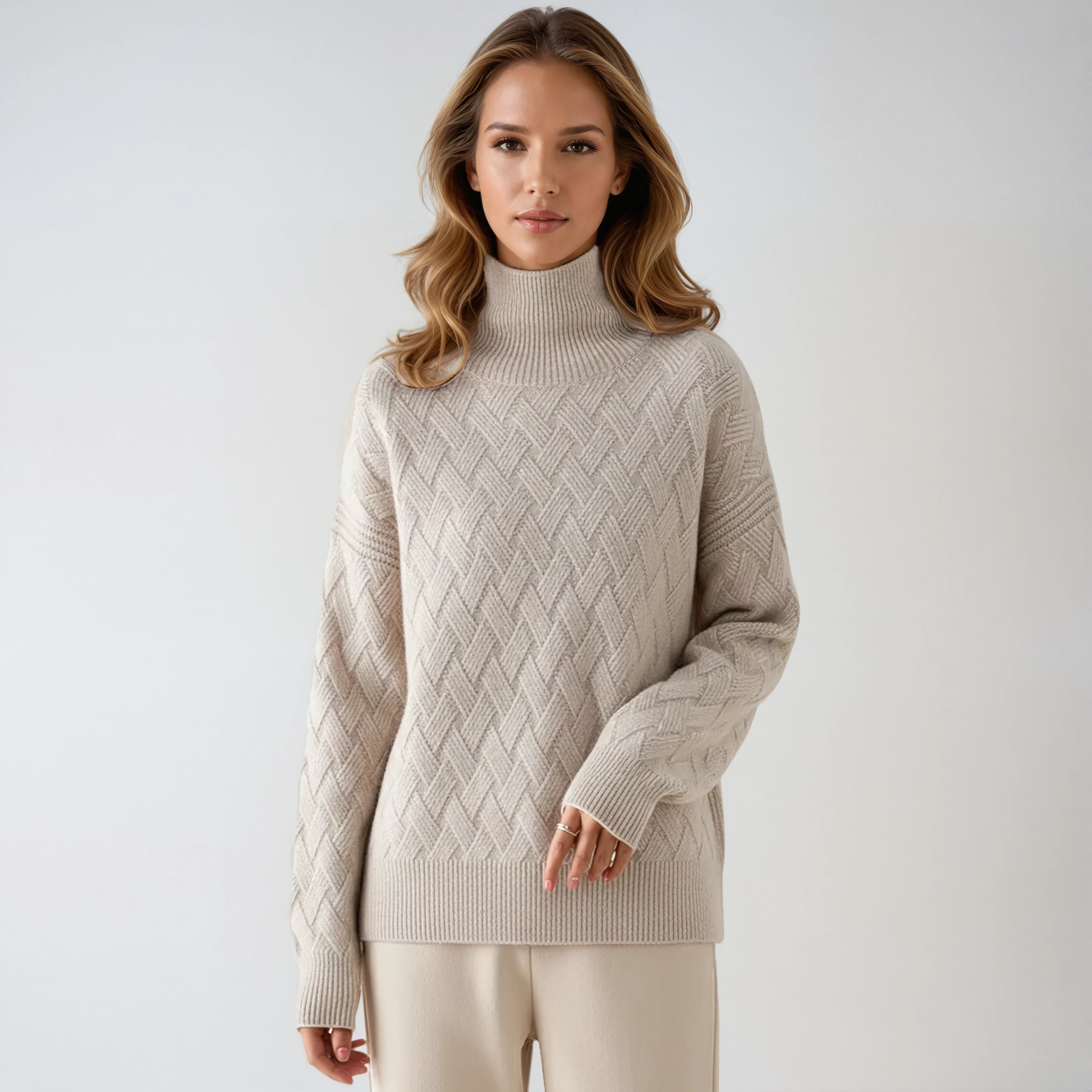 JERSEY DE CACHEMIRA – CUELLO REDONDO