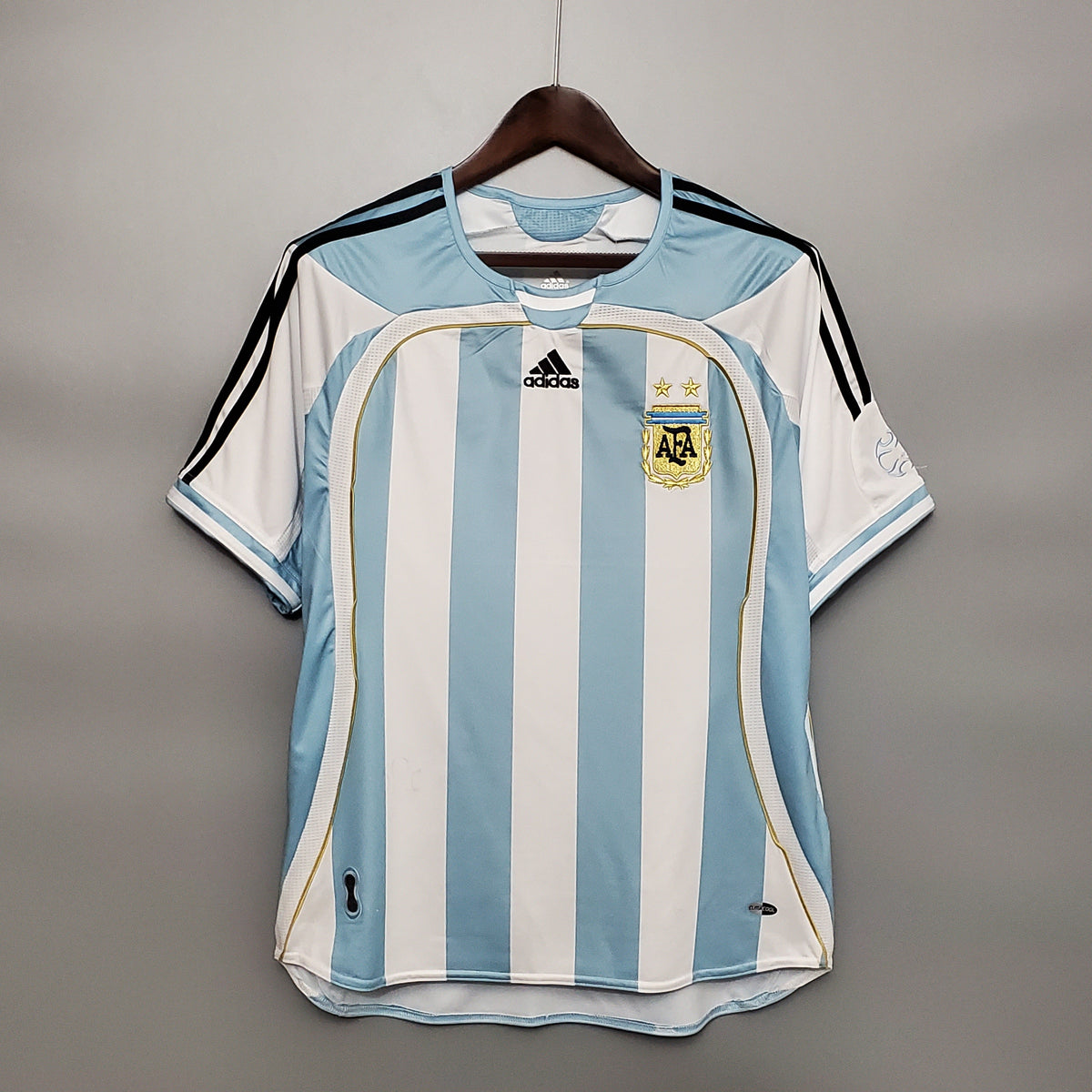 Camiseta de local de Messi Argentina Copa Mundial 2006