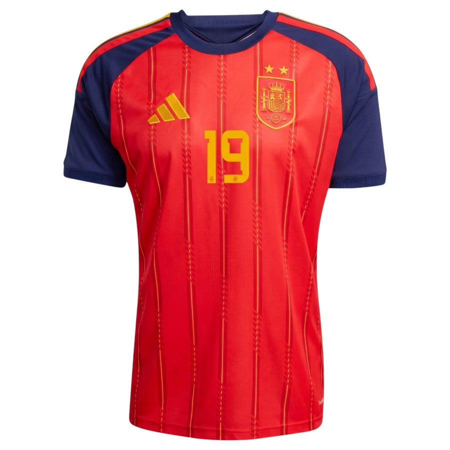 Spain 2026-2027 Lamine Yamal Two-Star Women's Home Jersey