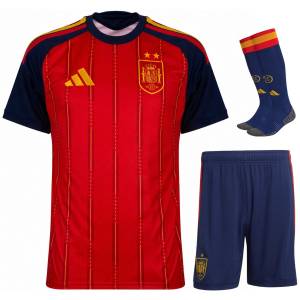 Camiseta de local con dos estrellas de España