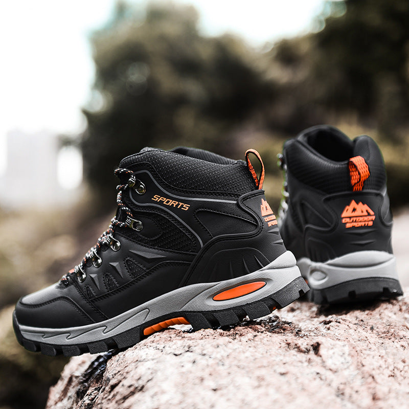 Men’s Mid Height Waterproof Work Boots – Durable Safety Footwear