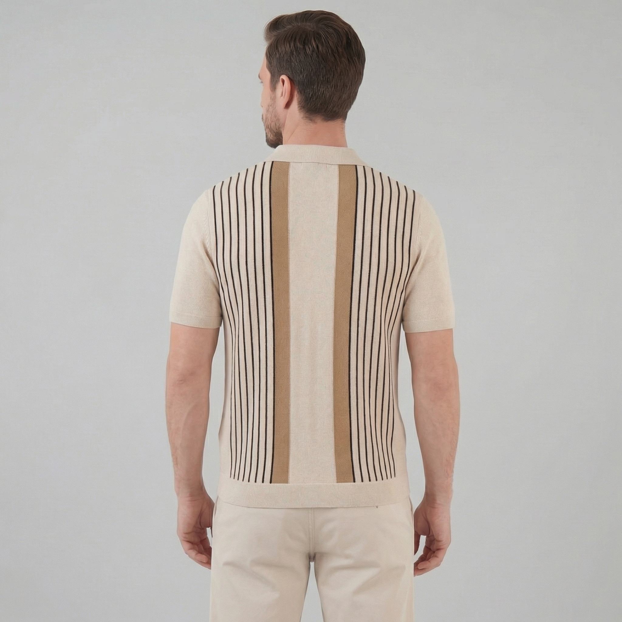 Herren Strand Sommerhemd