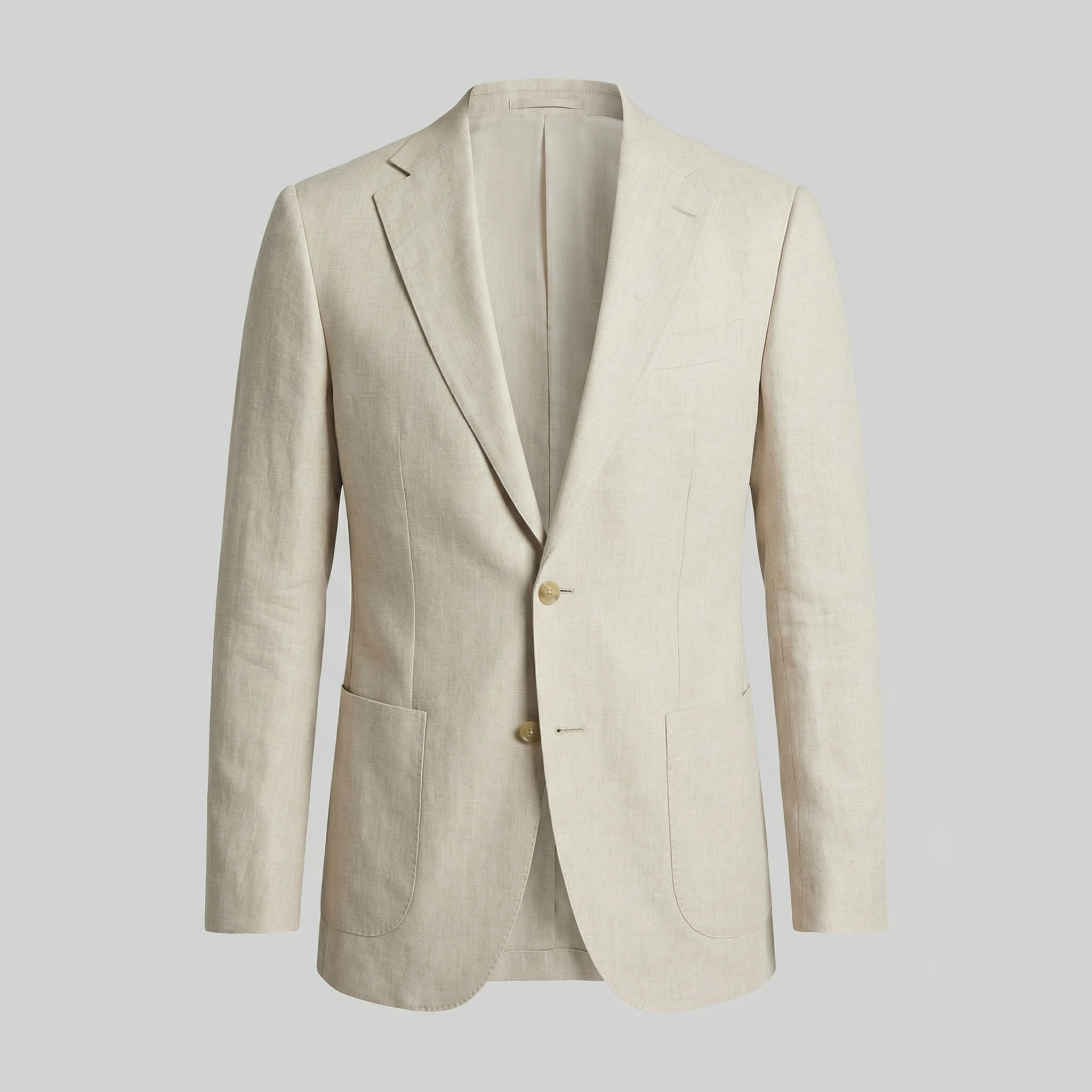 Men's Casual Linen Blazer Jacket