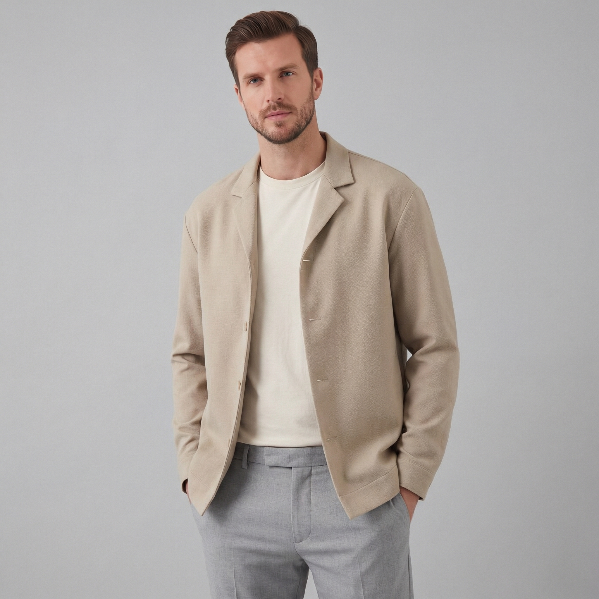 Chaqueta Blazer Clásica para Hombre
