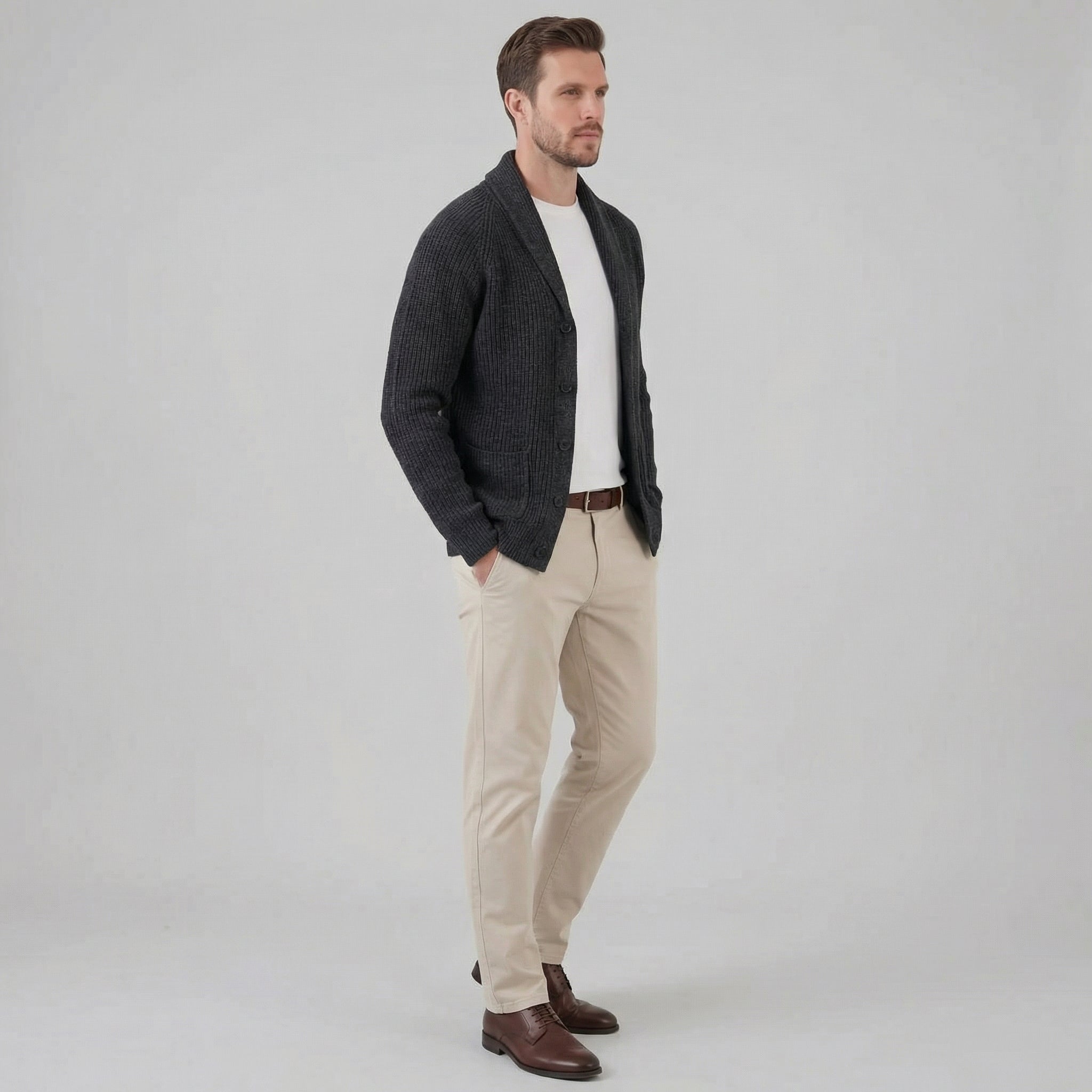 Men's Classic Knitted Cardigan