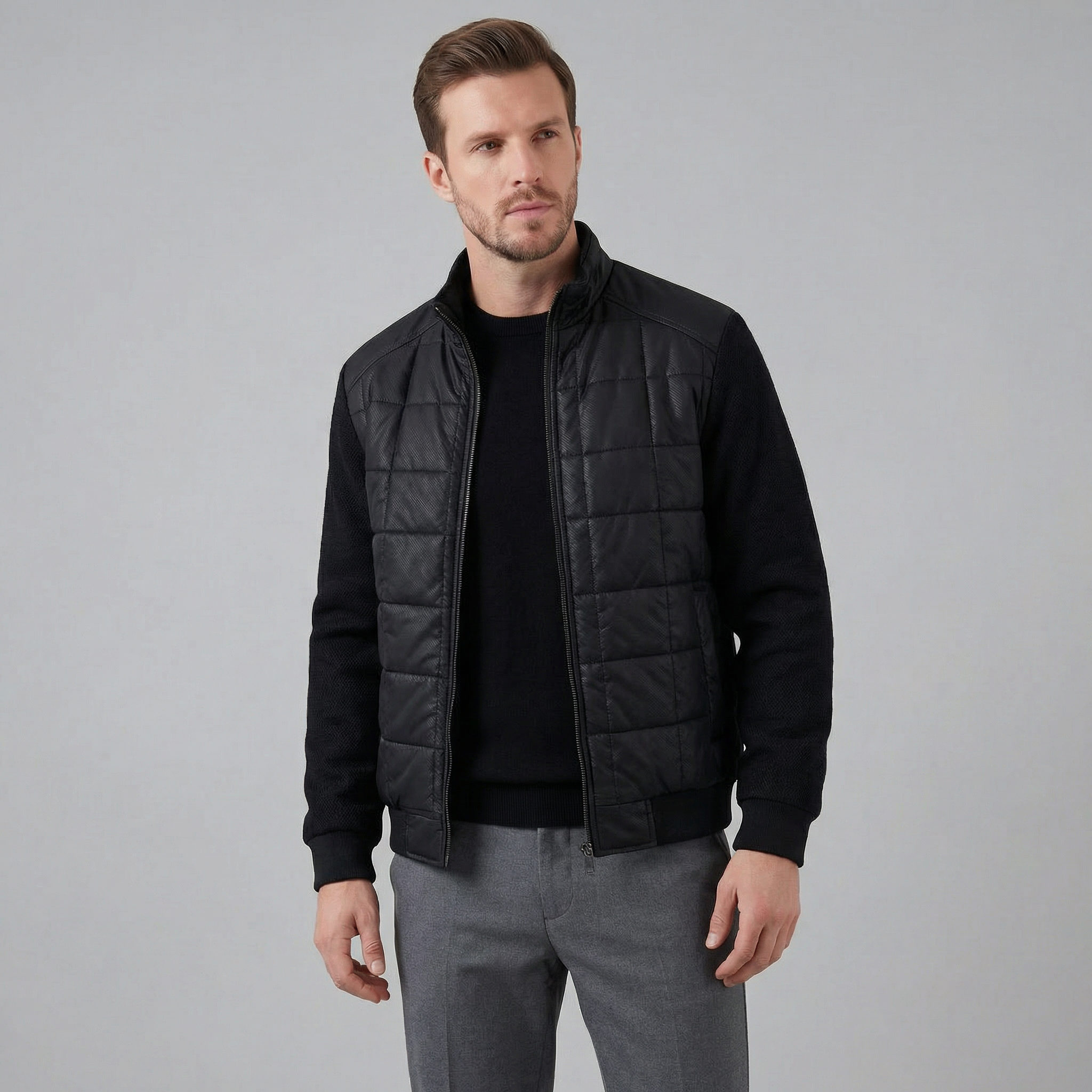 Giacca primaverile leggera classica da uomo