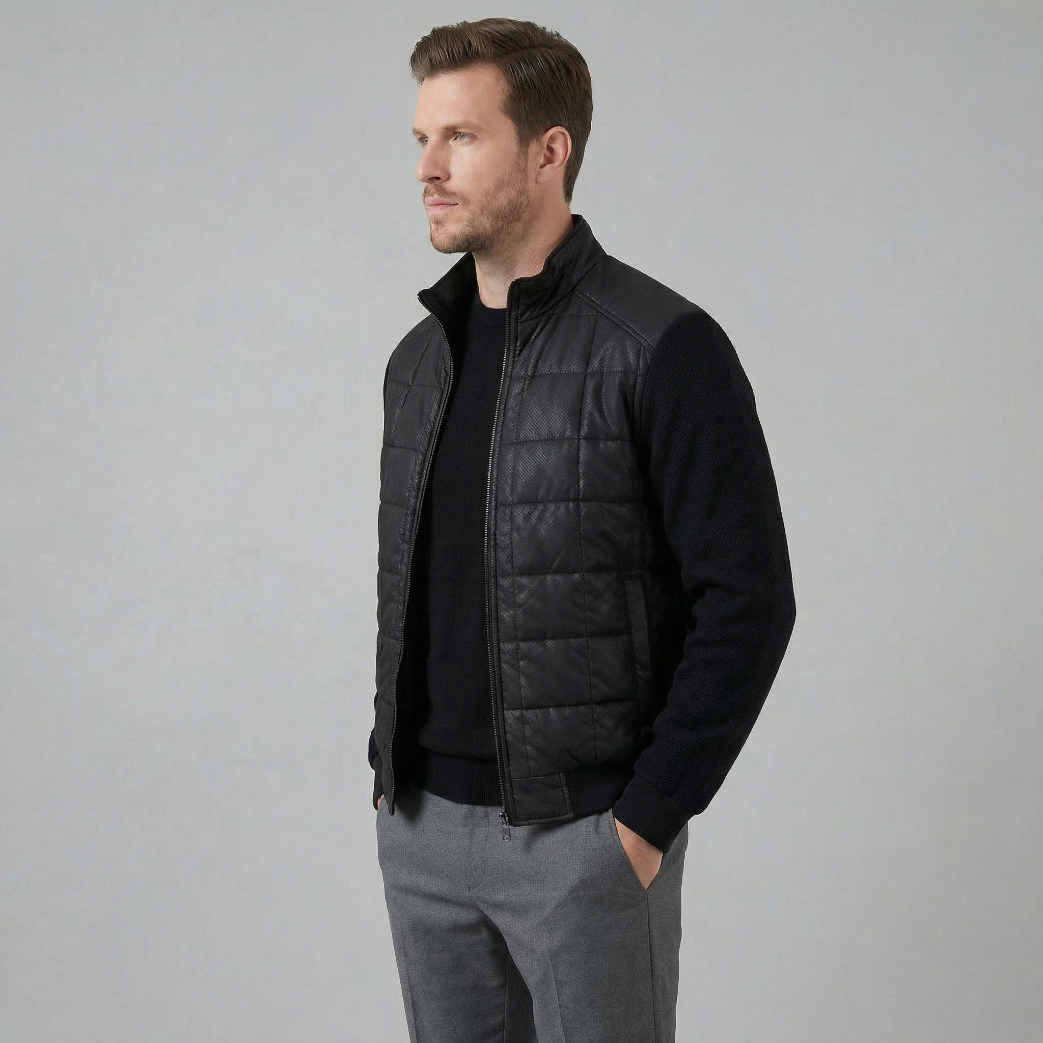 Giacca primaverile leggera classica da uomo