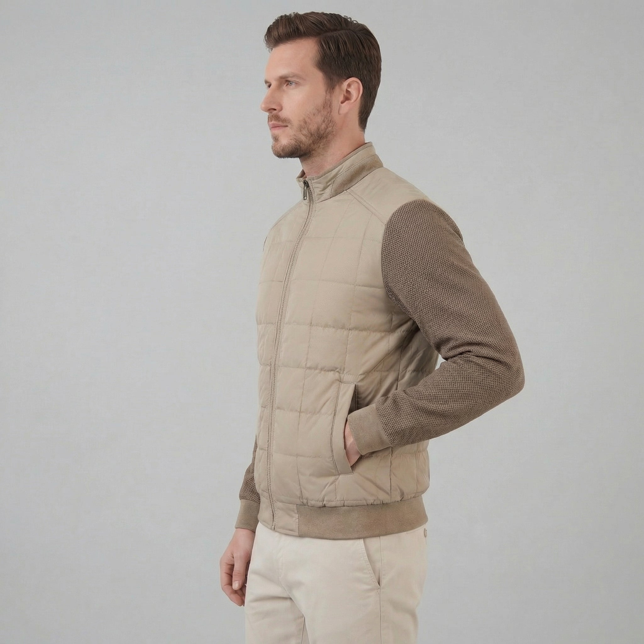 Chaqueta Clásica Ligera de Primavera para Hombre