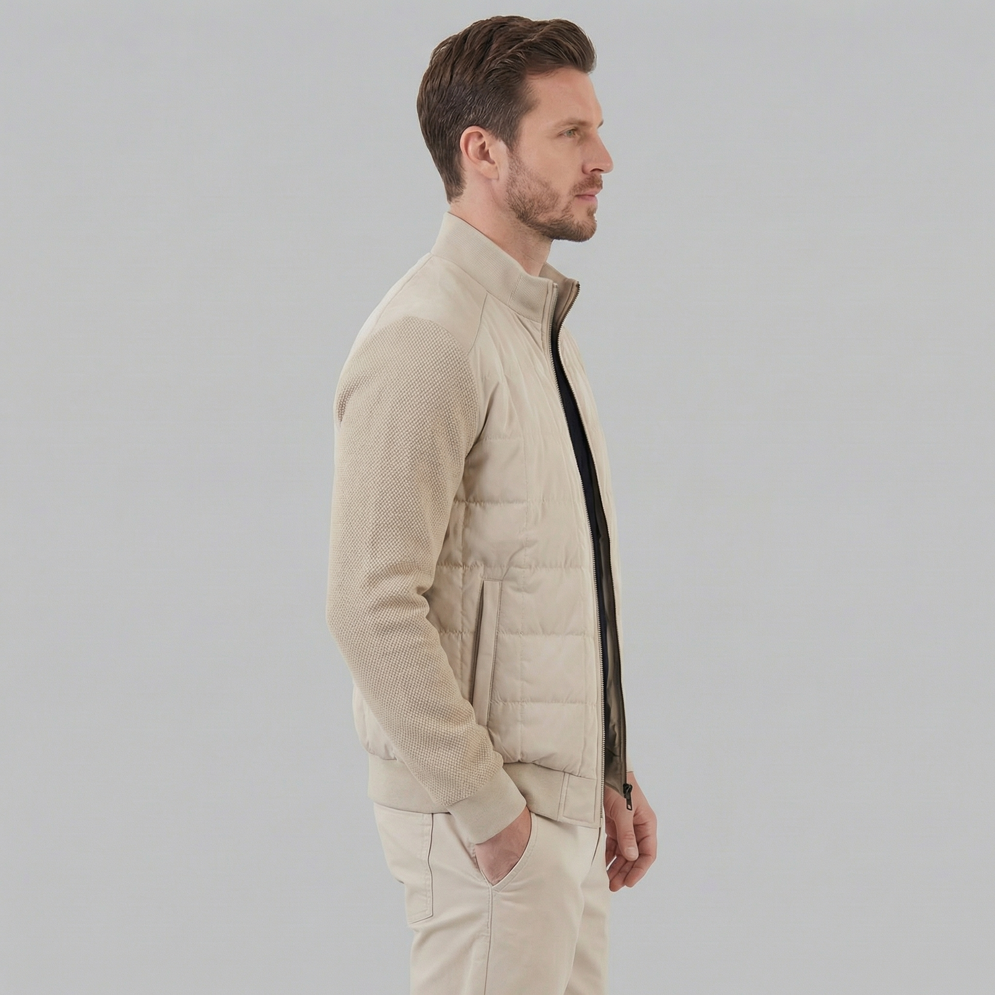 Chaqueta Clásica Ligera de Primavera para Hombre