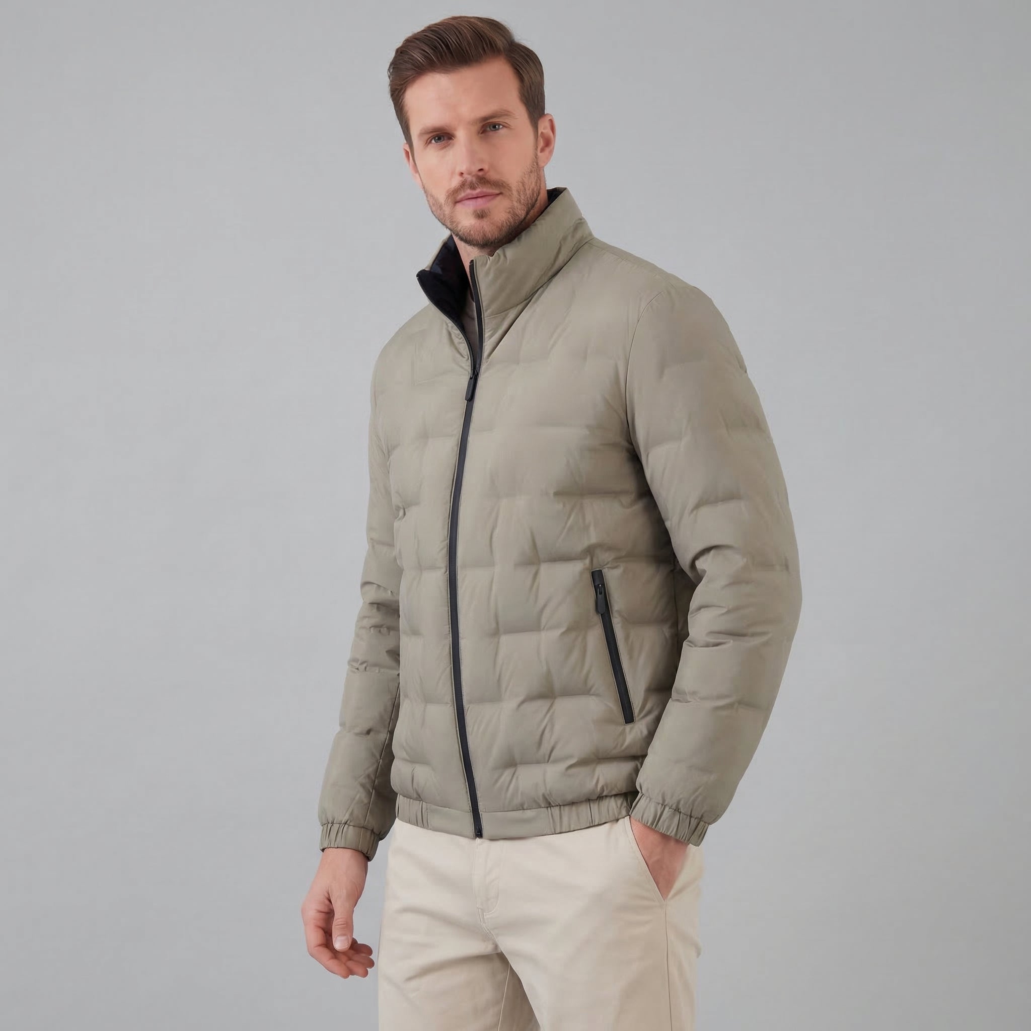 Giacca primaverile imbottita da uomo