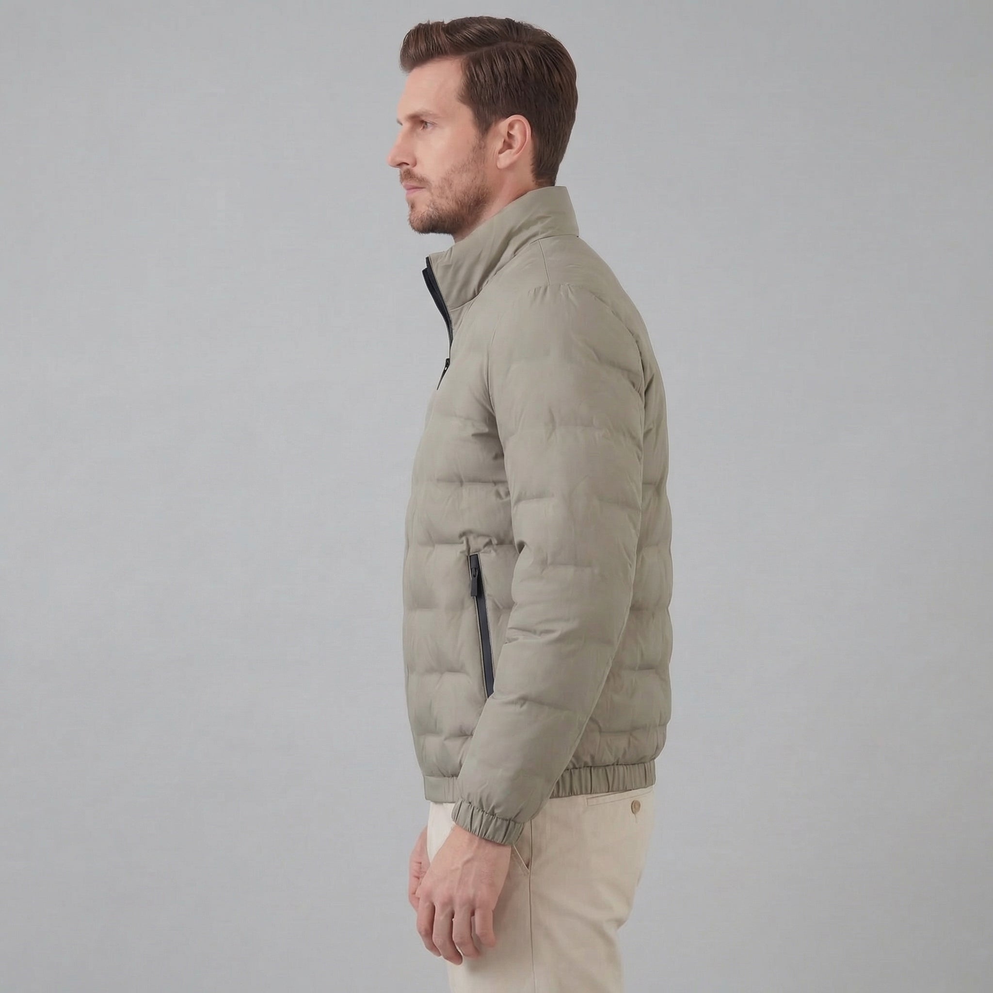 Giacca primaverile imbottita da uomo