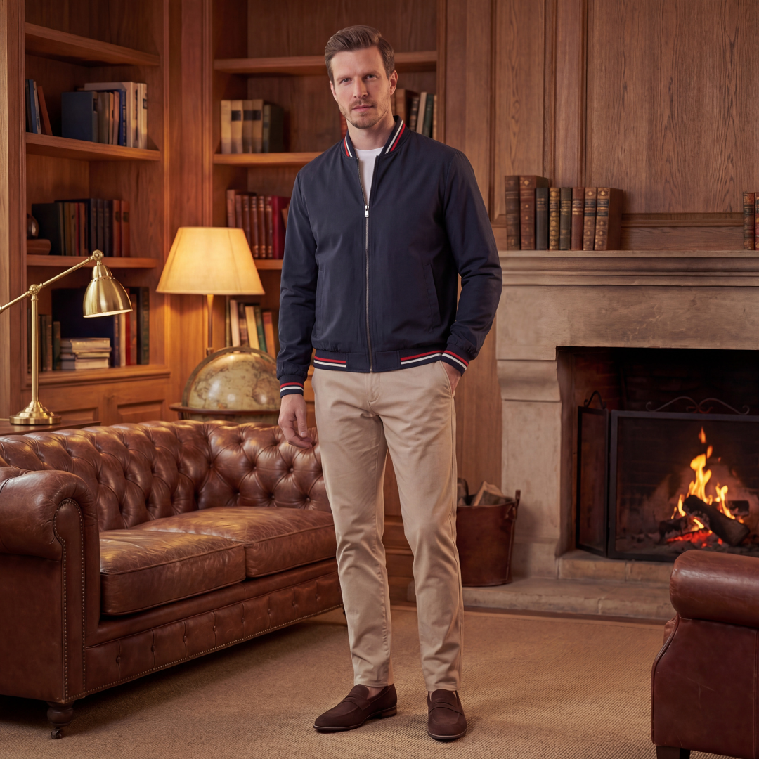 Herren leichte Bomberjacke für den Sommer