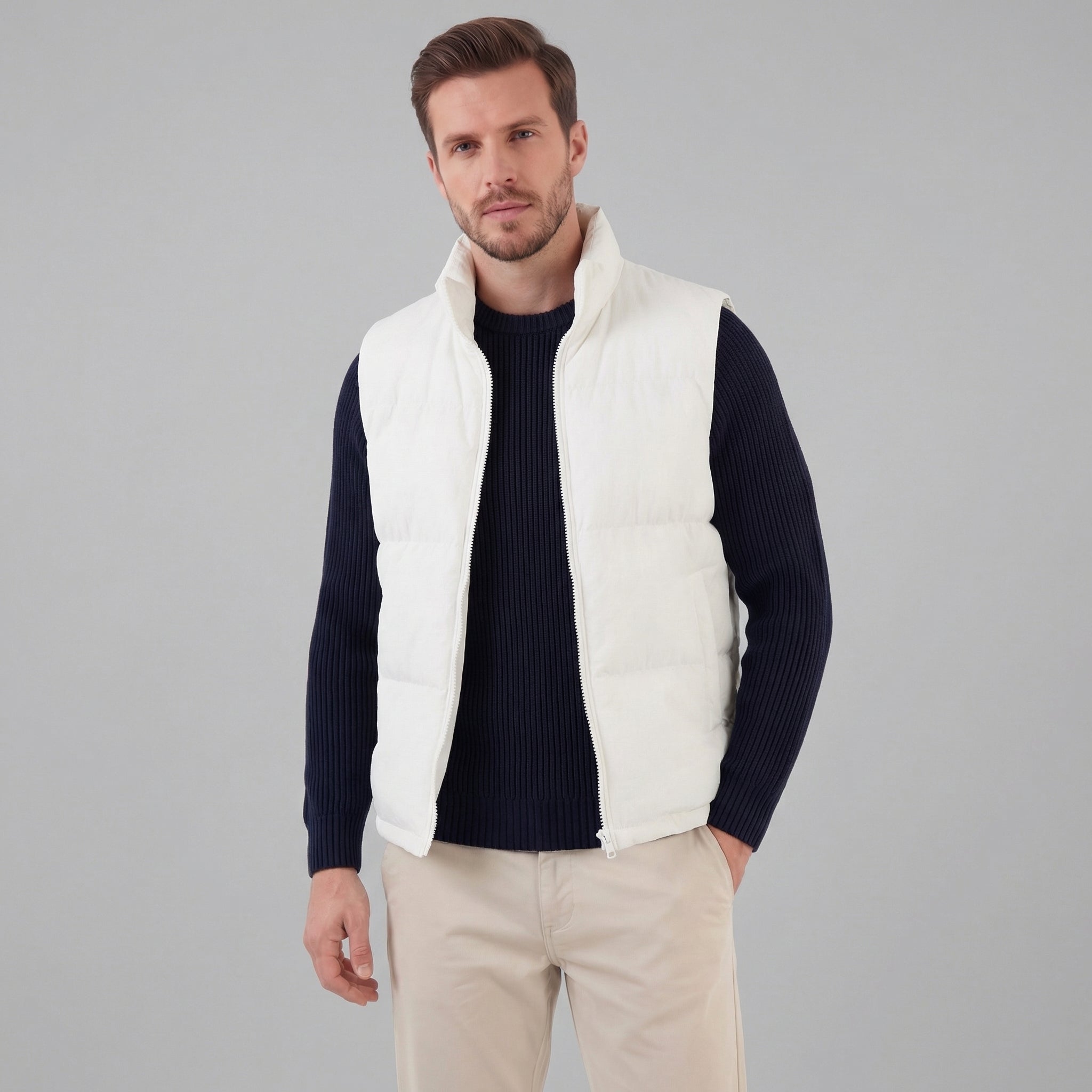 Men's Lightweight Sleeveless Puffer Vest