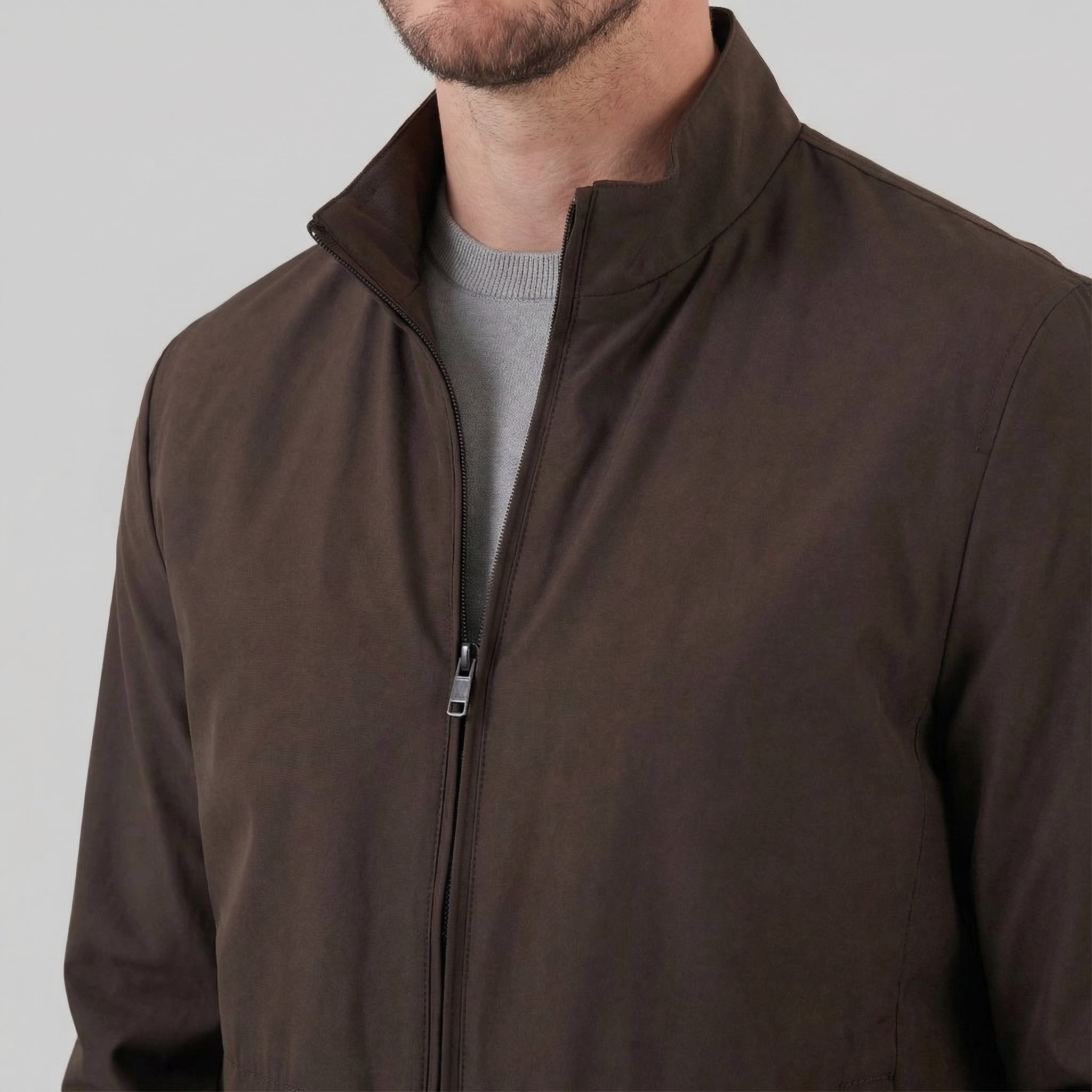 Herren Leichte Frühlings-Mid-Jacke