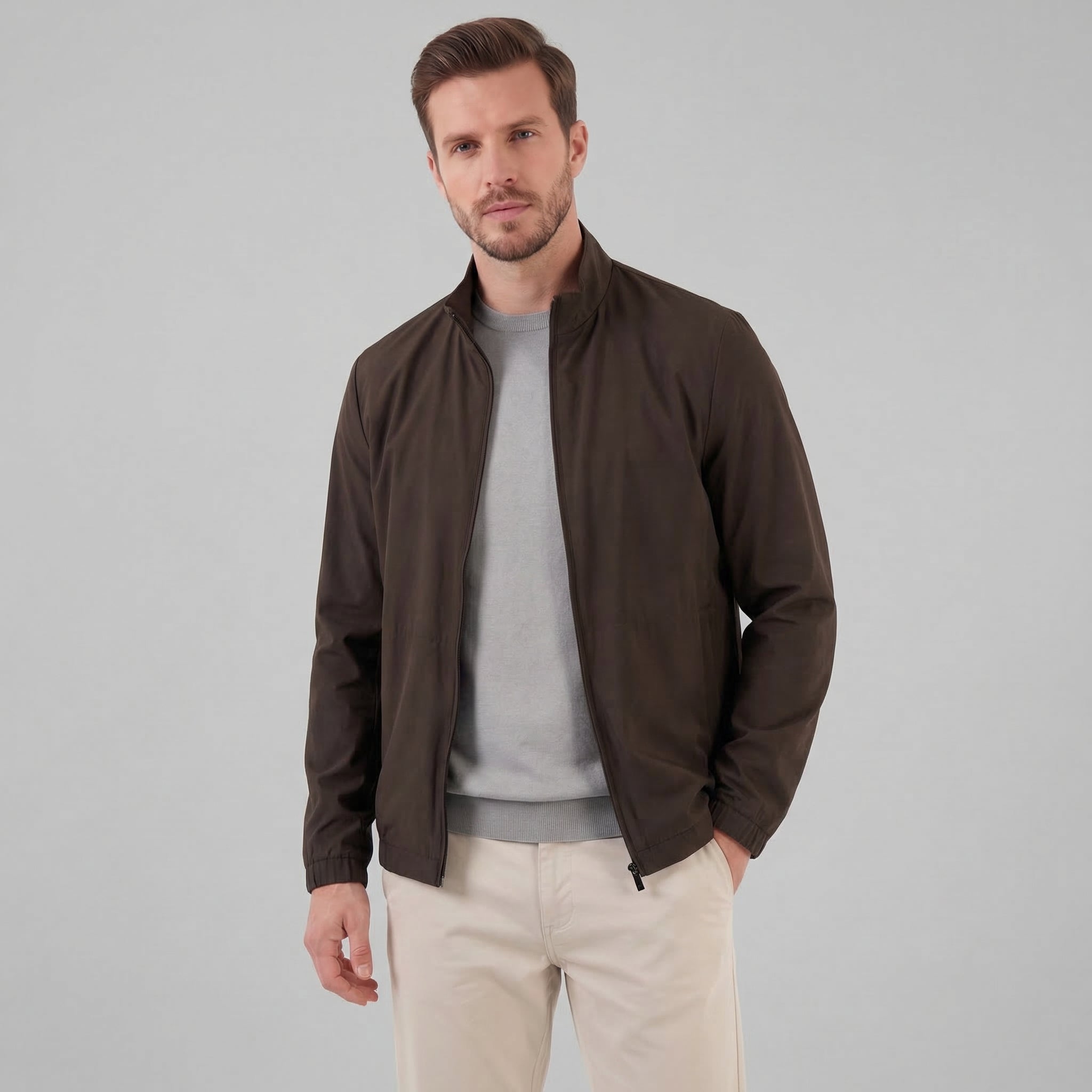 Giacca mezza stagione leggera da uomo