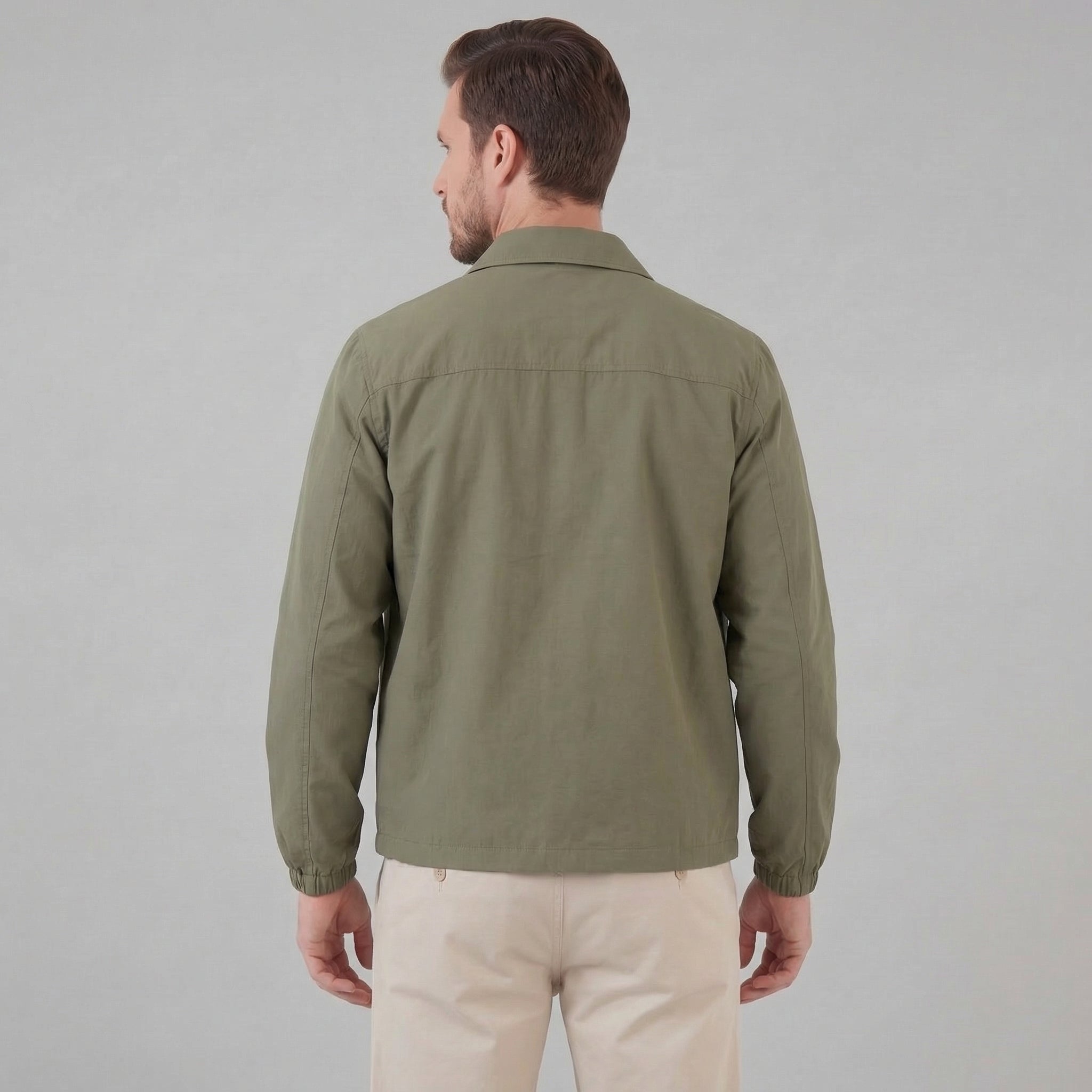 Men’s Lightweight Zip-Up Spring Jacket