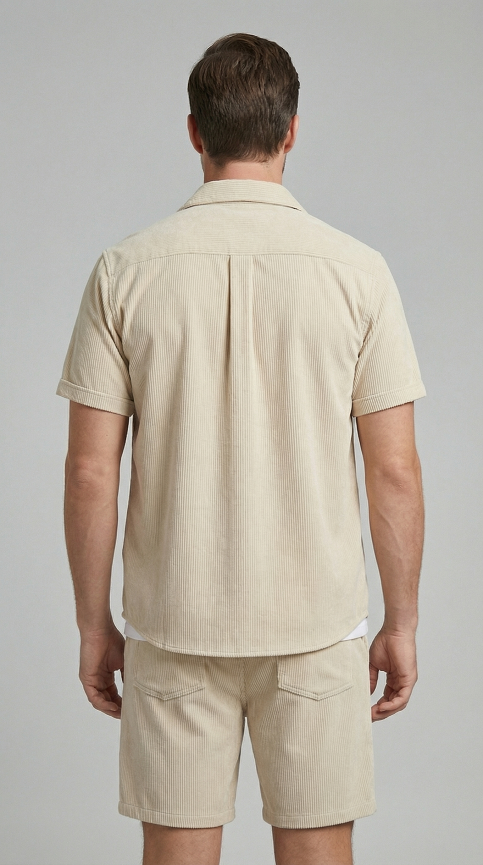 Conjunto de verano de lino para hombre